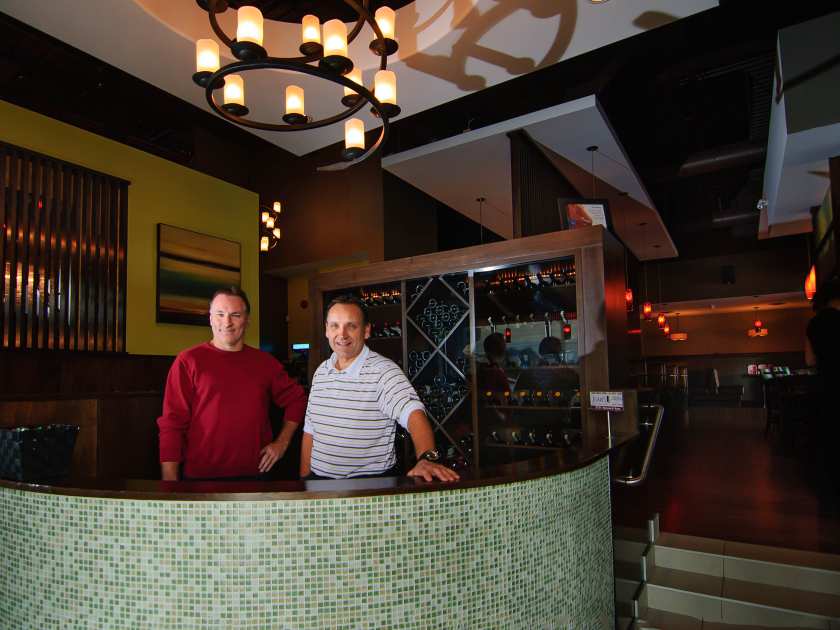 Enviromon Owner eric lamoureux and Jose’s Bar and Grill owner Ernie Nesbitt