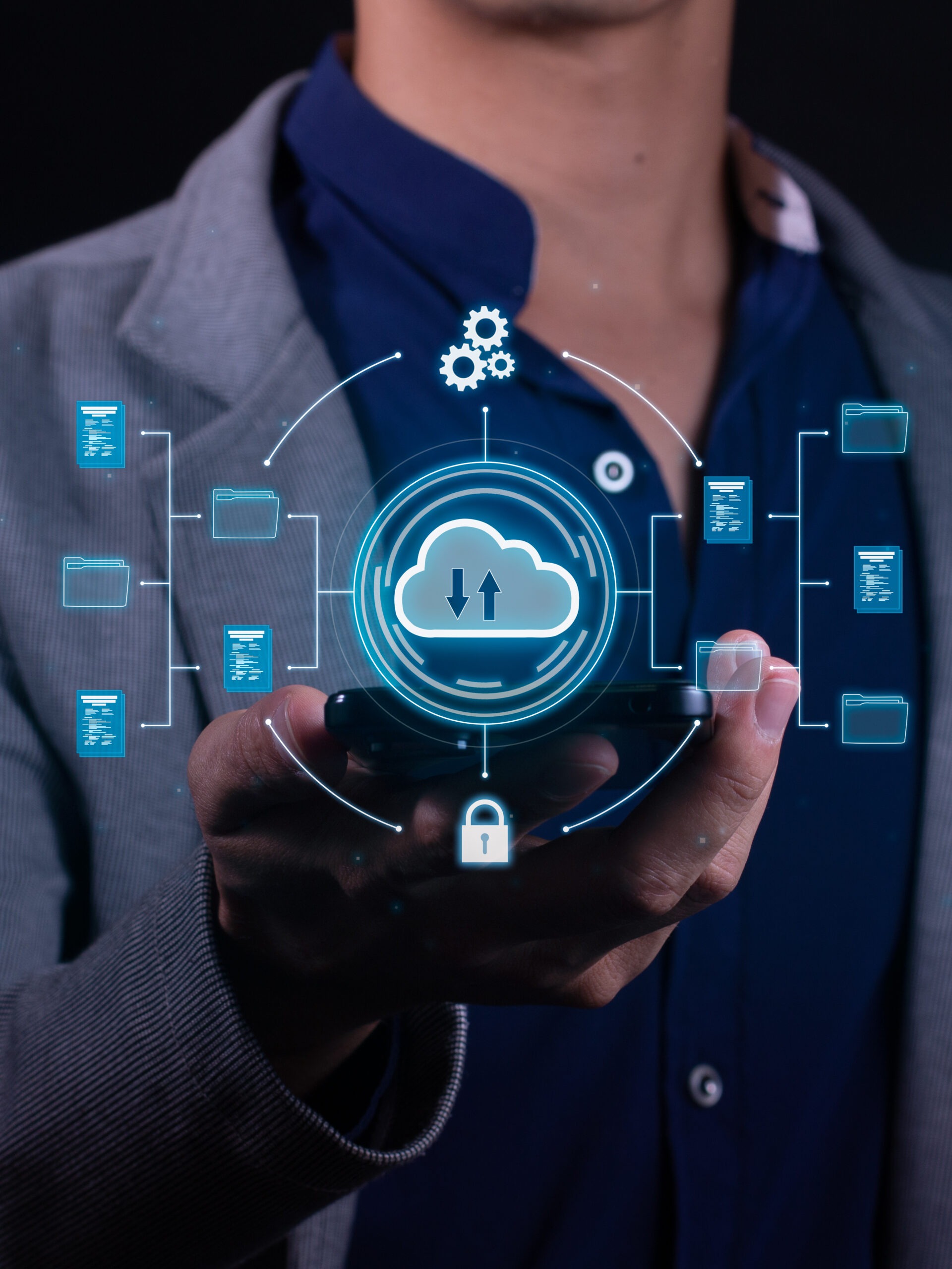Network illustration , network security Ontario
